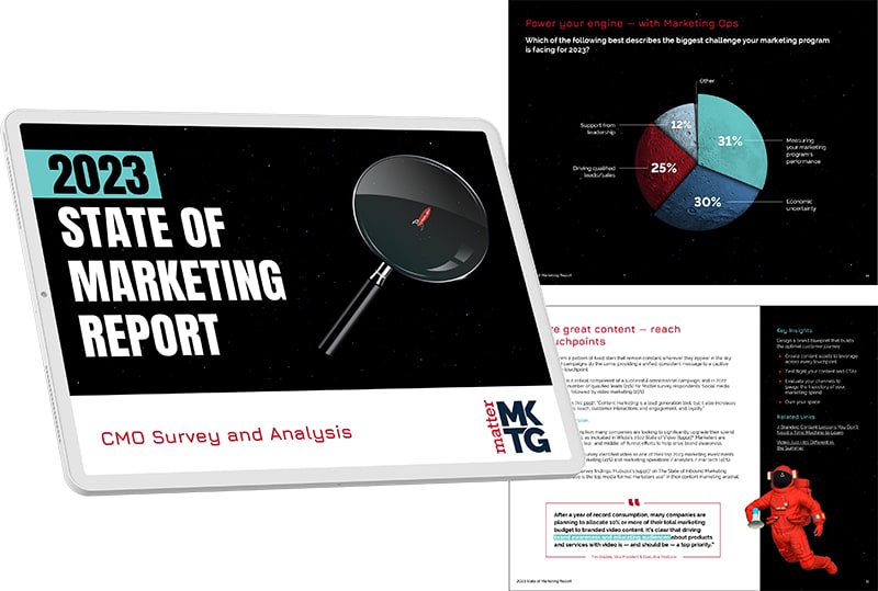 2023: State of Marketing Report by Matter Communications (www.matternow.com)